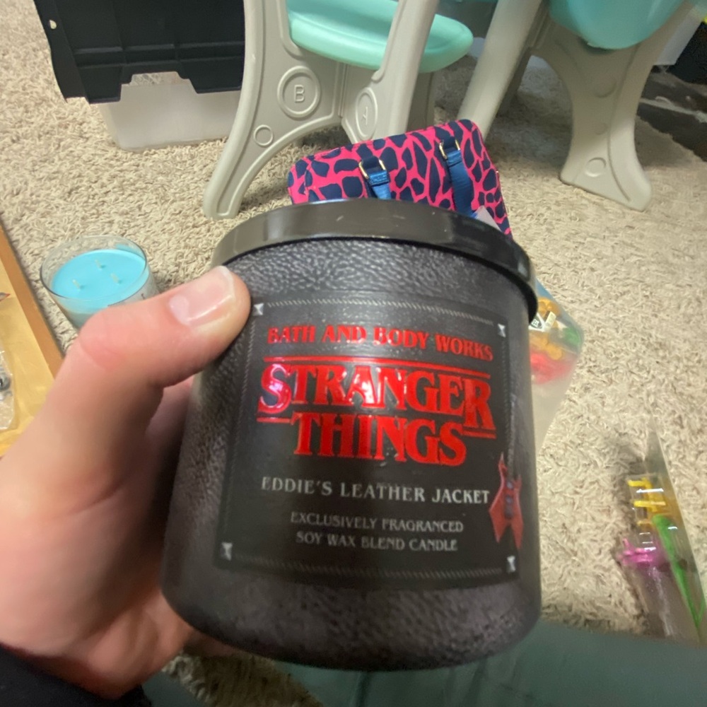 Stranger Things Themed Candle
